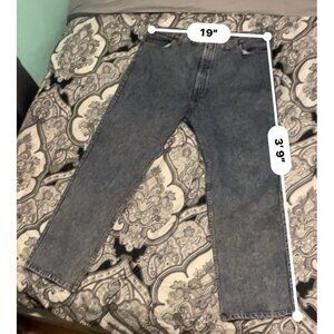 1980s 1990s Acid Wash Levis 540 Mens Straight Leg W46 L32 Relaxed Fit